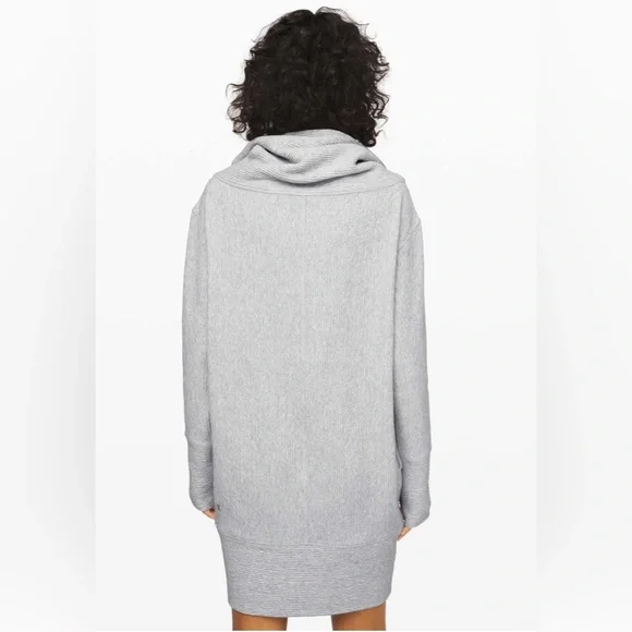 Lululemon Along The Way Dress With Pockets Heathered Core Ultra Light Gray XS - Picture 2 of 11